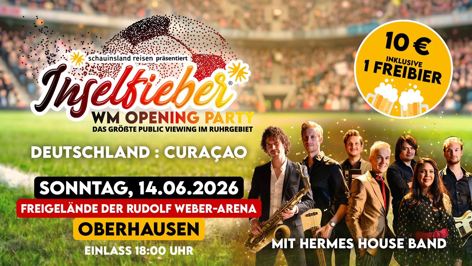 Inselfieber Public Viewing